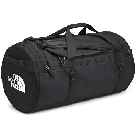 The North Face Base Camp Duffel L in Black/White