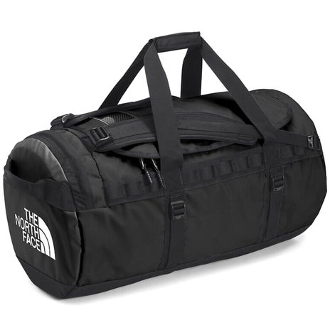The North Face Base Camp Duffel M in Black/White