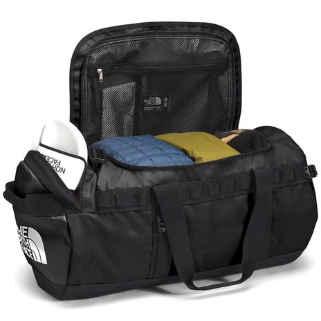 The North Face Base Camp Duffel M in Black/White