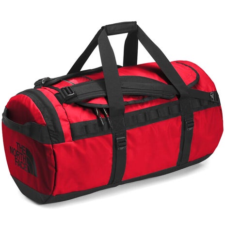 The North Face Base Camp Duffel M in Red/Black