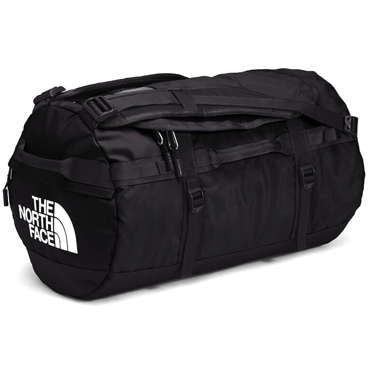 The North Face Base Camp Duffel S in Black/White Boardertown