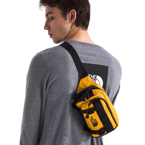 The North Face Base Camp Lumbar Pack in Summit Gold/TNF Black