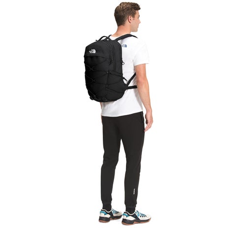 The North Face Borealis Backpack in Black/Black