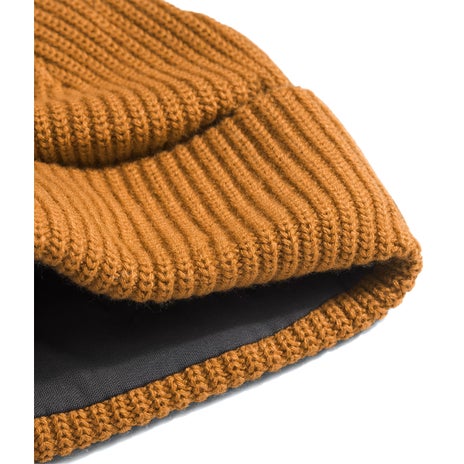 The North Face Salty Lined Beanie in Timber Tan/Utility Brown