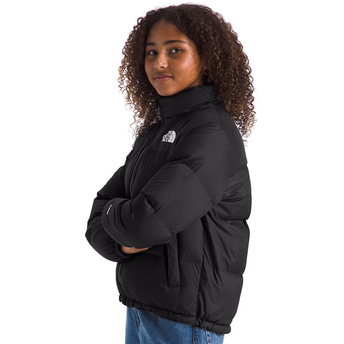 The North Face Teen 1996 Retro Nuptse Jacket in TNF Black