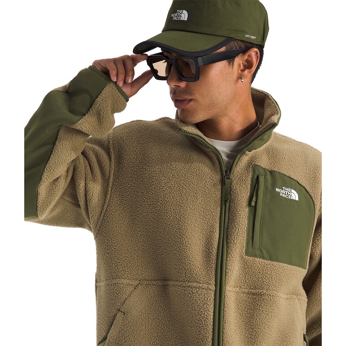 The North Face Yumiori Off Peak Fleece in Cedar Woodland Green