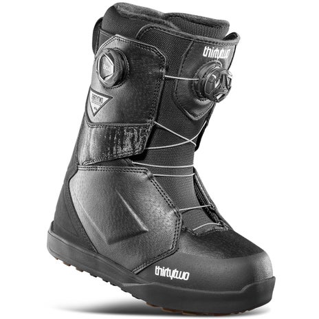 Thirty Two Lashed Double Boa Womens Snowboard Boots in Black/White/Black