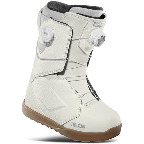 Thirty Two Lashed Double Boa Womens Snowboard Boots in Bone