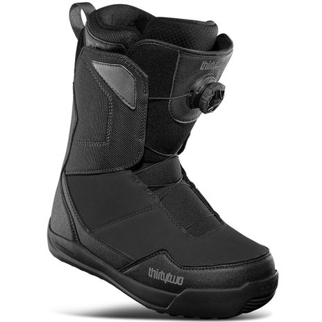 Thirty Two Shifty Boa Snowboard Boots in Black/Black