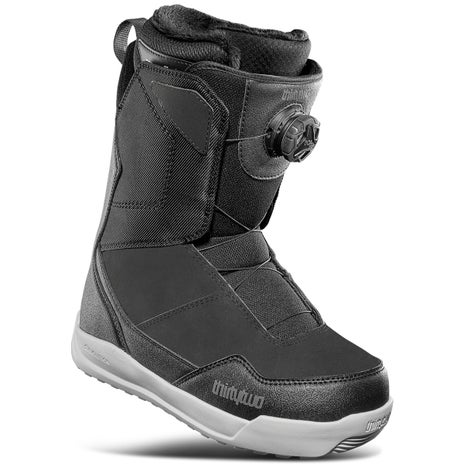 Thirty Two Shifty Boa Womens Snowboard Boots in Black/Grey/White