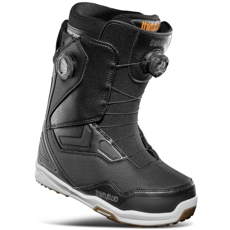 Thirty Two TM-2 Double Boa Snowboard Boots in Black/White/Gum