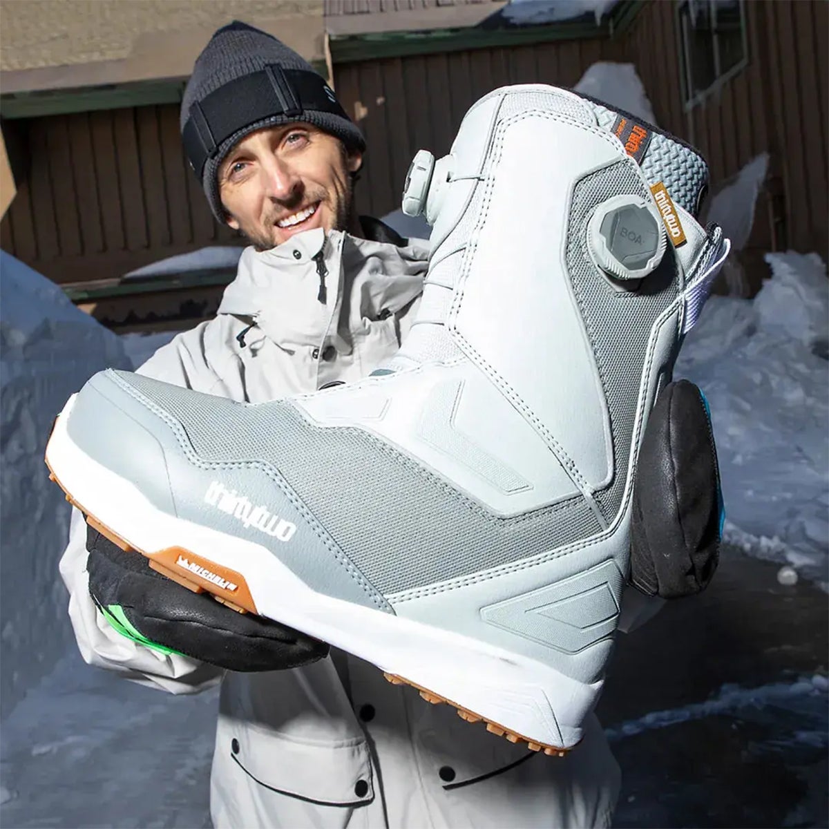 Thirty Two TM-2 Double BOA x Stevens Snowboard Boots in Grey