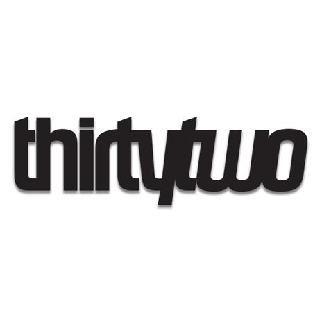 Thirty Two Vinyl Die-Cut Sticker in Black