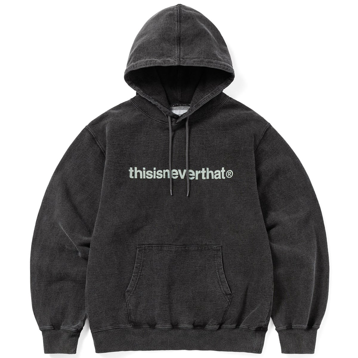 thisisneverthat T-Logo LT Hood in Washed Black | Boardertown
