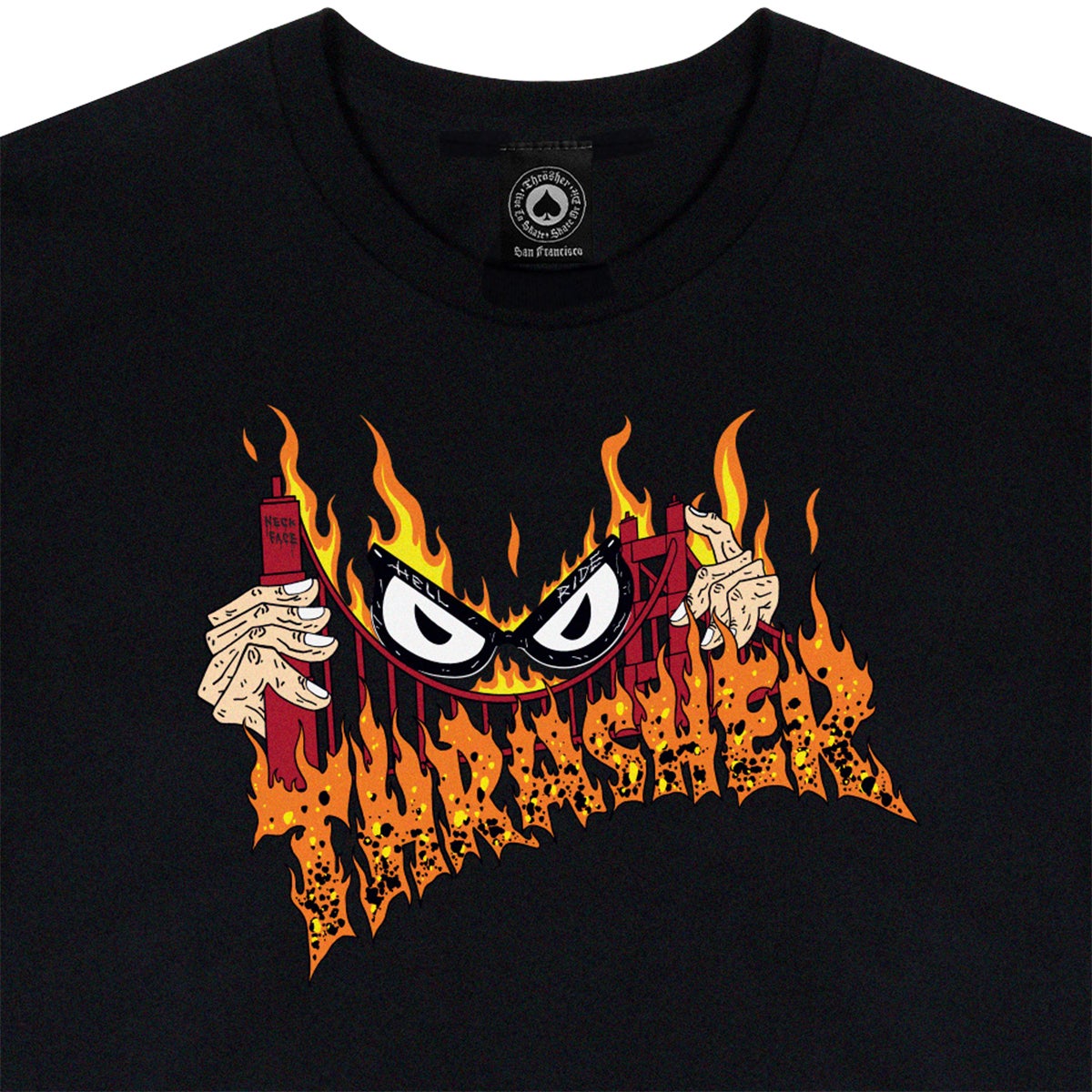 Thrasher shirt nz cheap