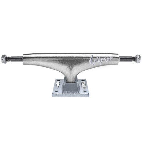 Thunder Brad Cromer Behavior Pro Skateboard Trucks in Polished/Grey