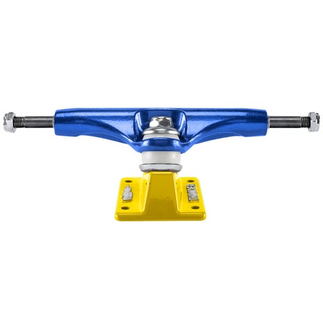 Thunder Varsity Lights Skateboard Trucks in Candy Blue/Sunshine Yellow