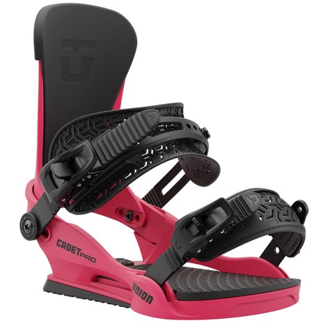 Union Cadet Pro Snowboard Bindings in Magenta
