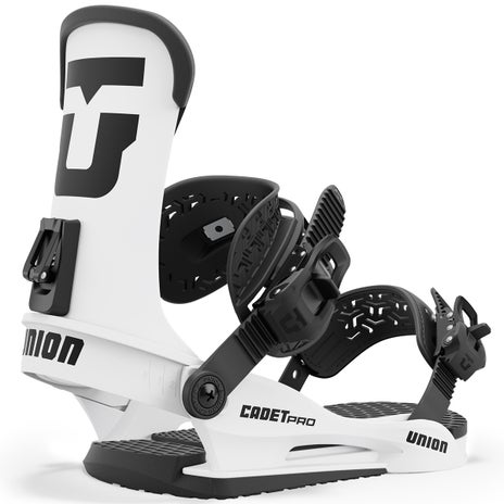Union Cadet Pro Snowboard Bindings in White