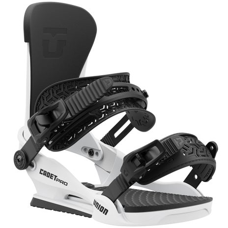 Union Cadet Pro Snowboard Bindings in White
