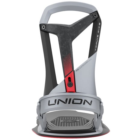 Union Falcor Snowboard Bindings in Silver