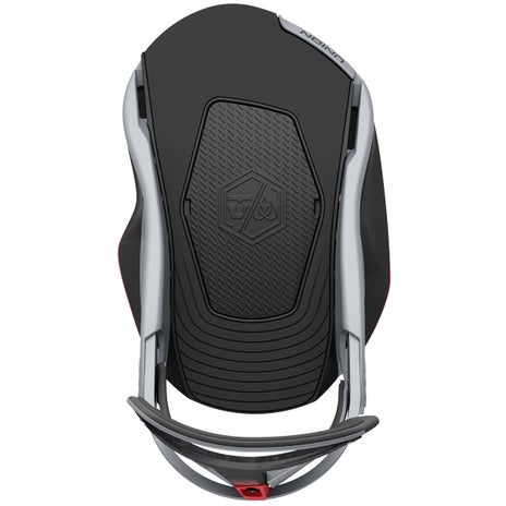 Union Falcor Snowboard Bindings in Silver