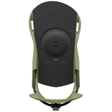 Union Flite Pro Snowboard Bindings in Olive Green