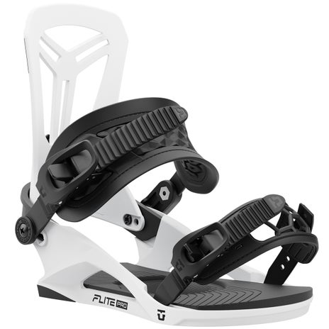 Union Flite Pro Snowboard Bindings in White