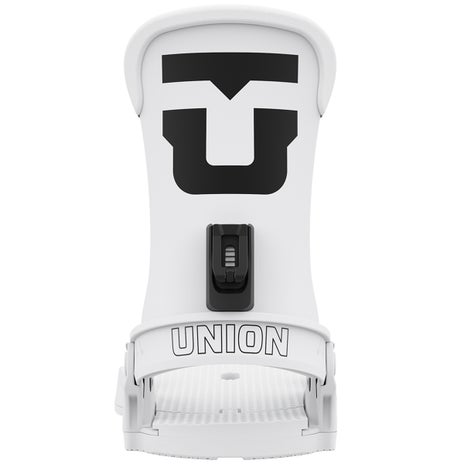 Union Force Classic Team Logo Snowboard Bindings in White
