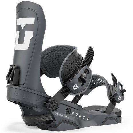 Union Force Snowboard Bindings in Gunmetal