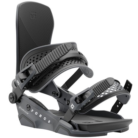Union Force Snowboard Bindings in Gunmetal