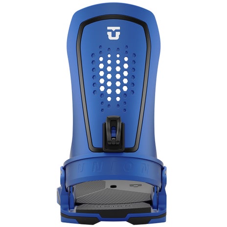 Union Force Snowboard Bindings in Metallic Blue