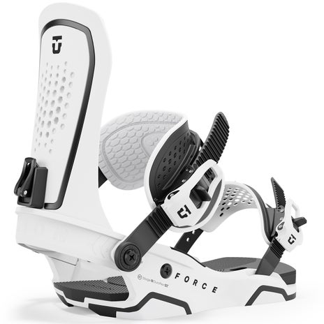 Union Force Snowboard Bindings in White