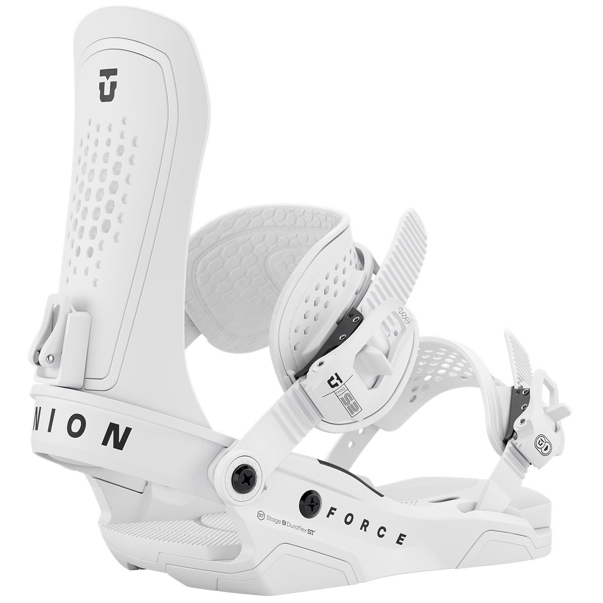 Union Force Snowboard Bindings in White 20 Year | Boardertown