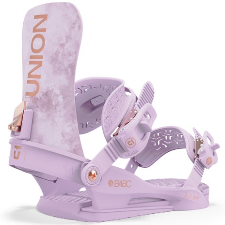 Union Juliet Snowboard Bindings in Tie Die