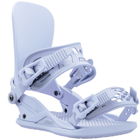 Union Legacy Snowboard Bindings in Light Blue