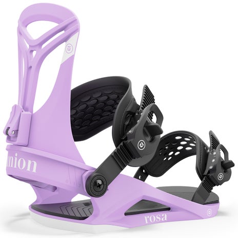 Union Rosa Snowboard Bindings in Violet