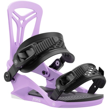 Union Rosa Snowboard Bindings in Violet