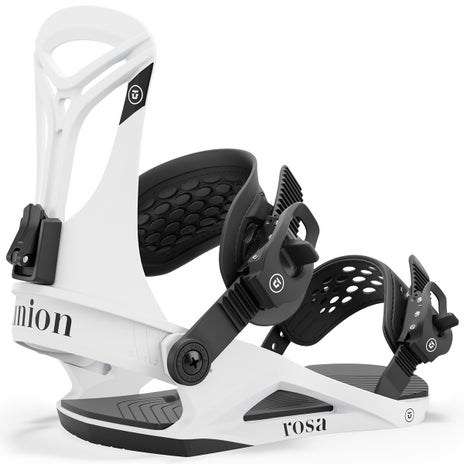 Union Rosa Snowboard Bindings in White