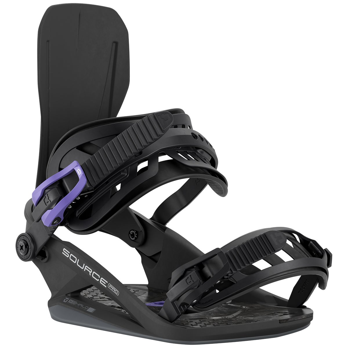 Union Source Pro Snowboard Bindings in Black | Boardertown