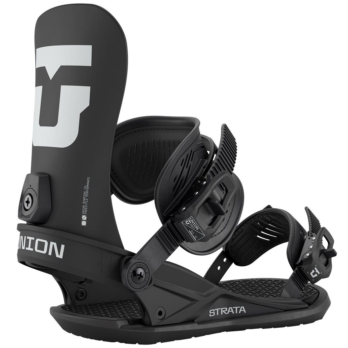 Union Strata Snowboard Bindings in Black | Boardertown AU