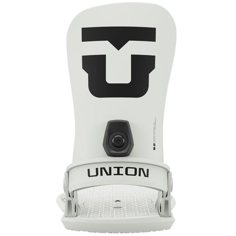 Union Strata Snowboard Bindings in Bone White