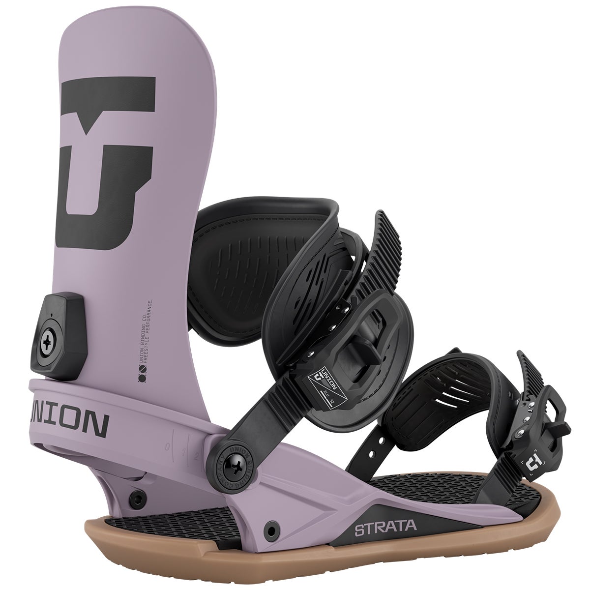 UNION BINDING ストラータ　21-22 Union Strata Snowboard Bindings in Grey Violet | Boardertown