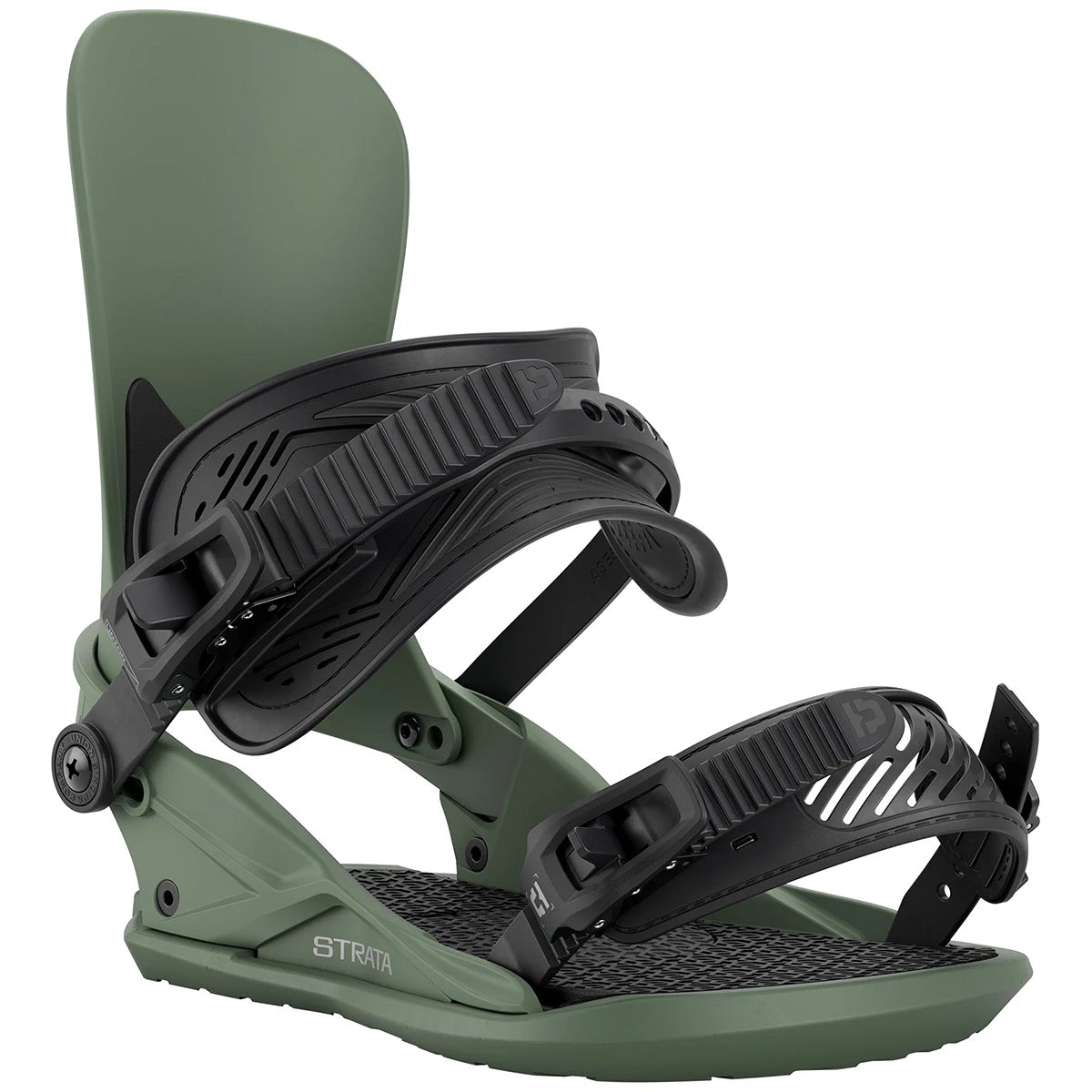 Union Strata Snowboard Bindings in Olive Green | Boardertown