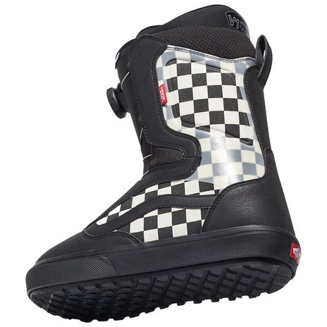 Vans Aura OG Snowboard Boots in Black/Checkerboard