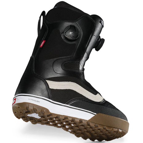 Vans Aura Pro Snowboard Boots in Black/White