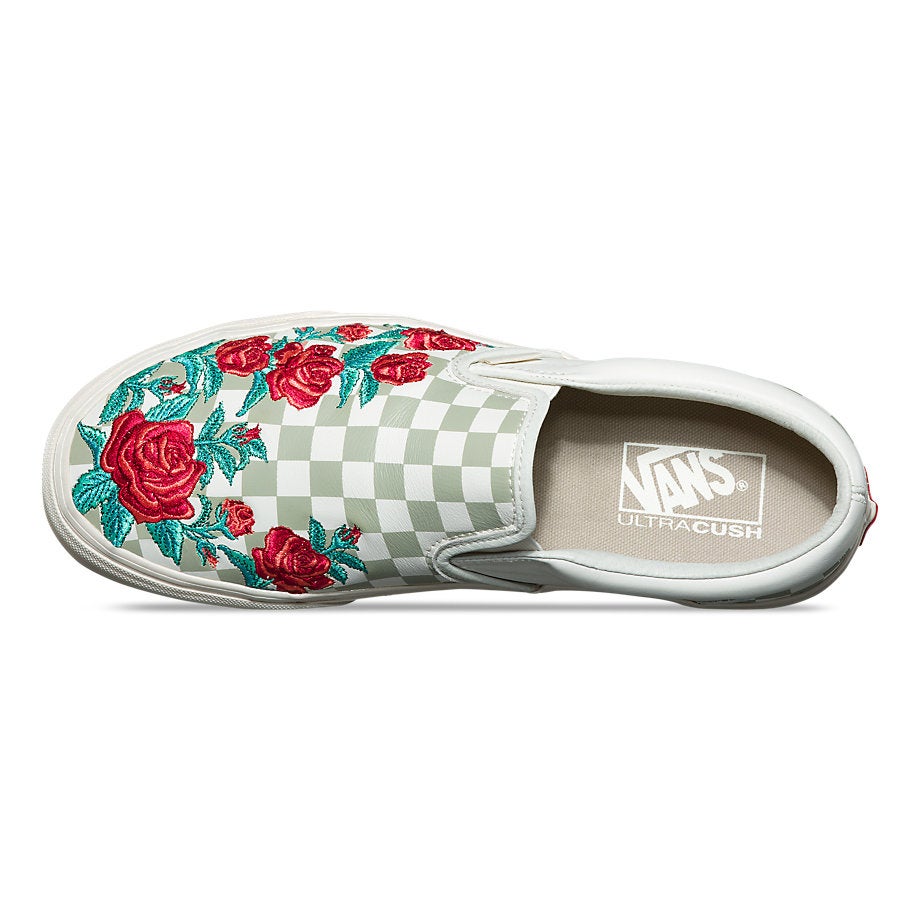rose vans slides