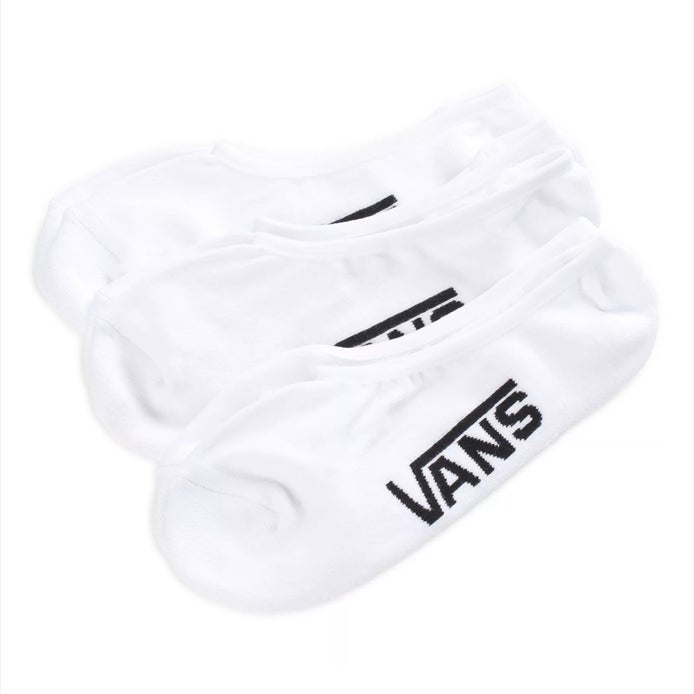 Vans Classic Super No Show Sock in White Boardertown