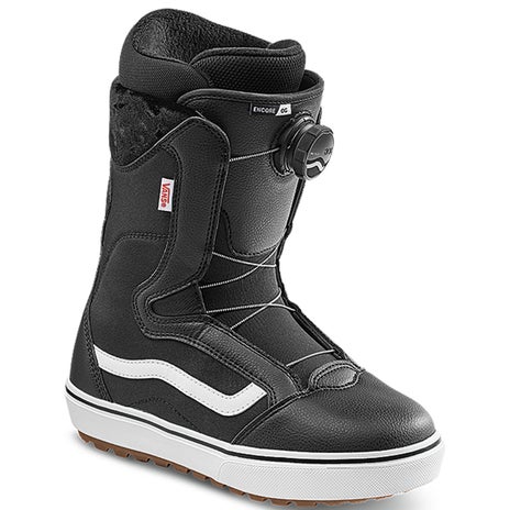 Vans Encore OG Womens Snowboard Boots in Black/White