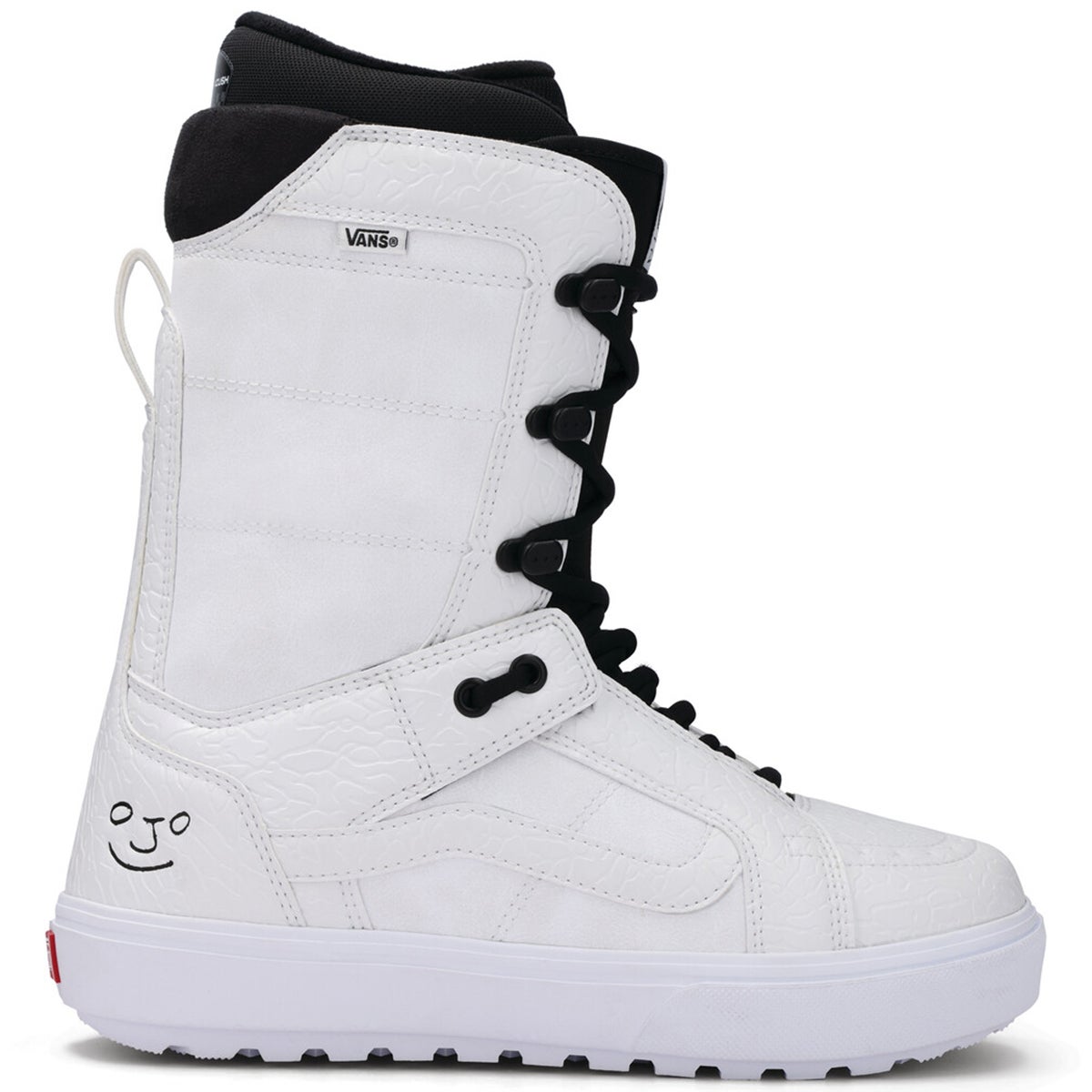 Vans Hi-Standard OG Snowboard Boots in Dillon Ojo White